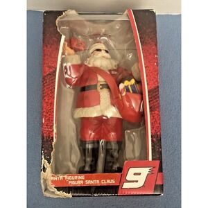 NIB - NASCAR Trevco Santa Clause Figure wearing #9 Kasey Kahne